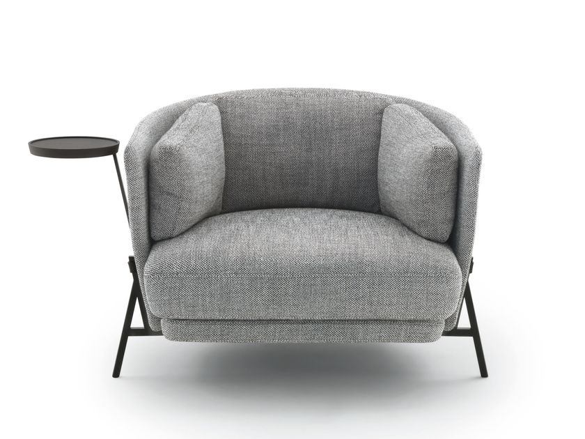 arflex
CRADLE
Fabric armchair with coffee table