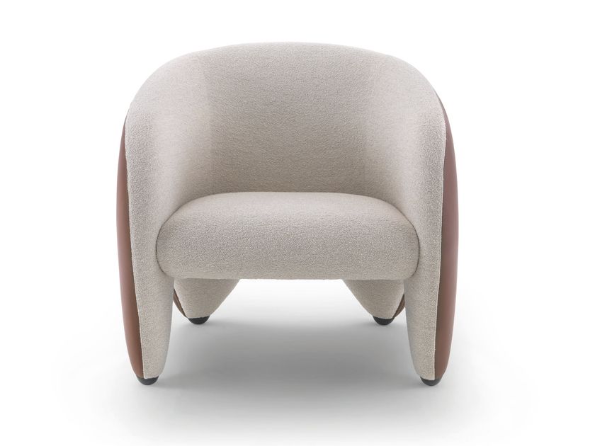 arflex
YUZU
Fabric and leather armchair with armrests