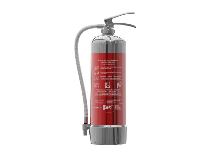 ARQ Luxury Extinguishers - Пенный огнетушитель серебряный