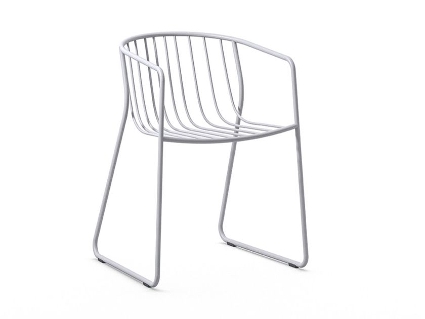 Arrmet
RANDA NUDE AR
Sled base steel chair with armrests