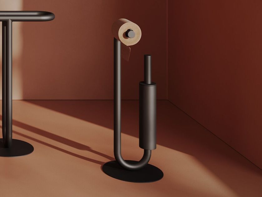 Artceram
BOLD
Metal toilet brush / toilet roll holder