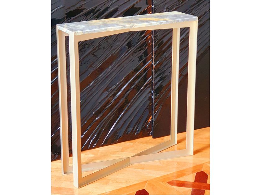 Atelier of Architecture
ELEKTRA
Rectangular steel console table with marble top