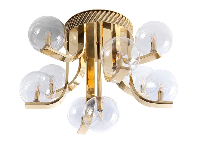 BADARI
BUBBLE
Ceiling light in brass and glass