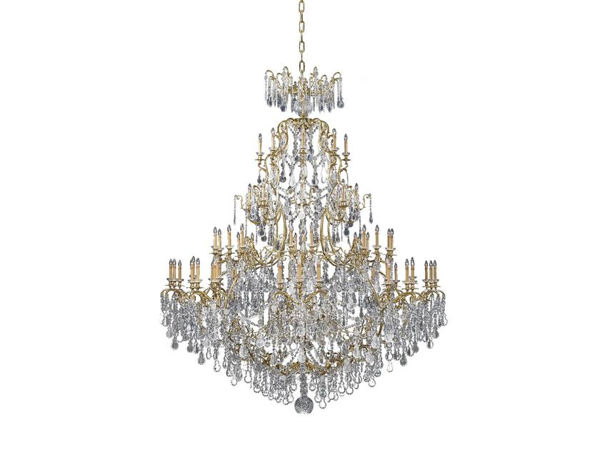 BADARI
HERITAGE
Brass chandelier with crystals