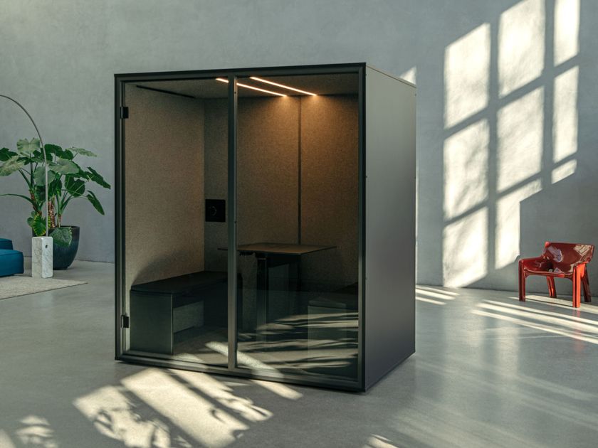 Berlin Acoustics
BERLIN ACOUSTICS MEET
Acoustic office pod with Integrated Lighting