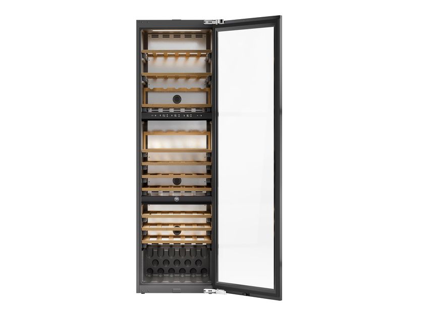 Bertazzoni
MODERN RWC177B4TPNP
2 temperature zones built-in glass wine cooler with built-in lights