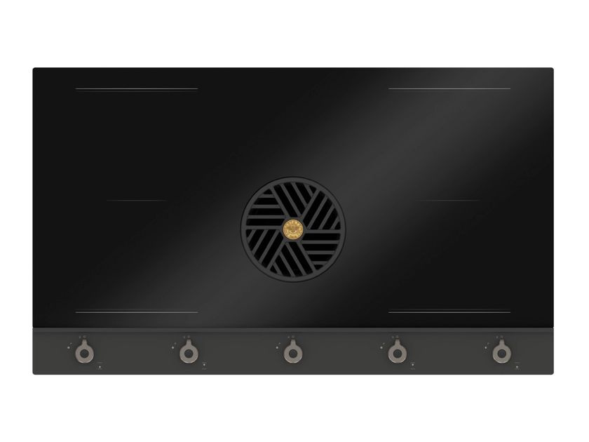 Bertazzoni
PROFESSIONAL P904IHK2M30NT
Induction built-in glass hob with integrated hood