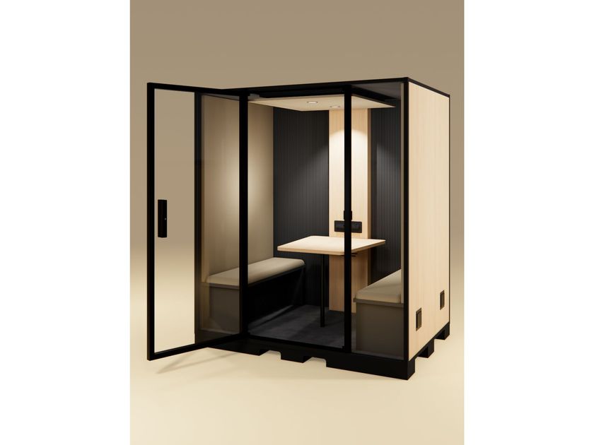 Blabla-Cube
QUATTRO INDUS
Acoustic office pod with Integrated Lighting