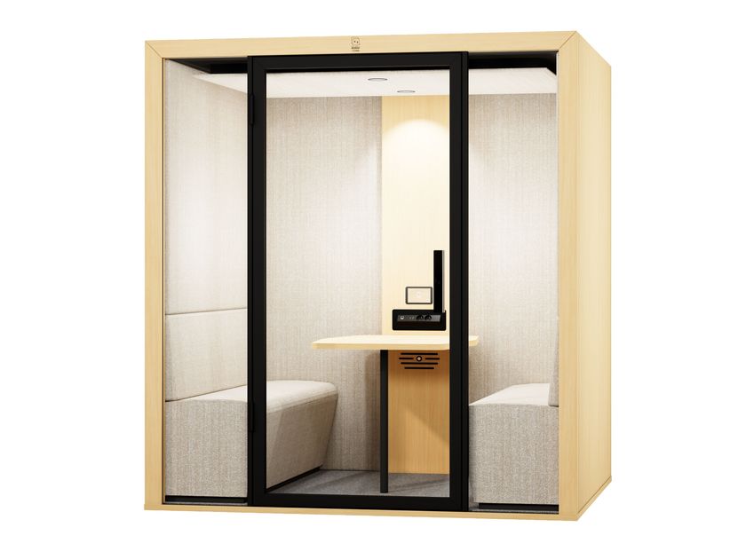 Blabla-Cube
SIXO
Acoustic office pod with Integrated Lighting