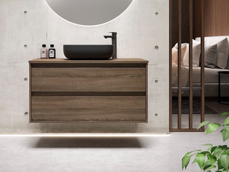 Blubbain
SET VERA
Wall-mounted vanity unit with drawers