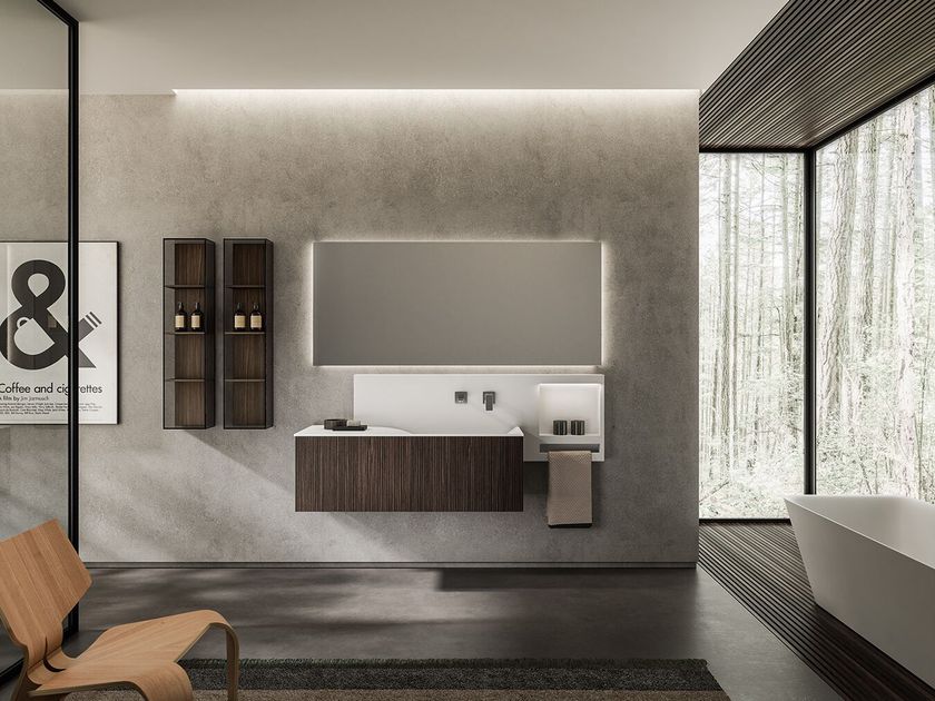 BMT
DFLY 05
Wall-mounted vanity unit with cabinets