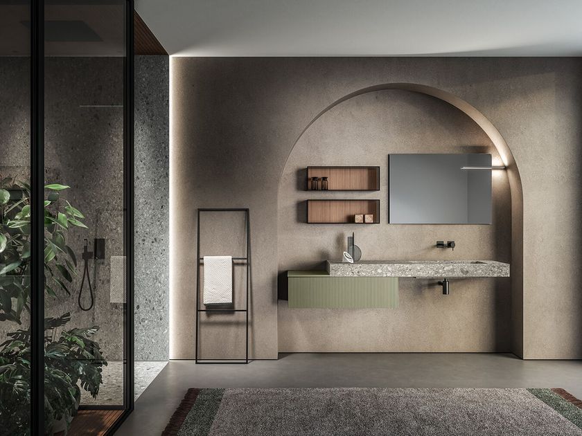 BMT
DFLY 06
Wall-mounted vanity unit with mirror