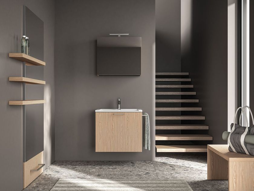 BMT
KOSMO 15
Wall-mounted laundry room cabinet with mirror