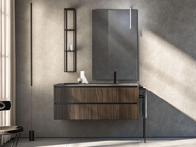 BMT
SWING 4.07
Wall-mounted vanity unit with towel rail