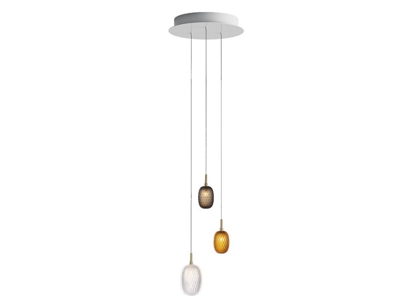 Bomma
METAMORPHOSIS 3
LED handmade blown glass pendant lamp