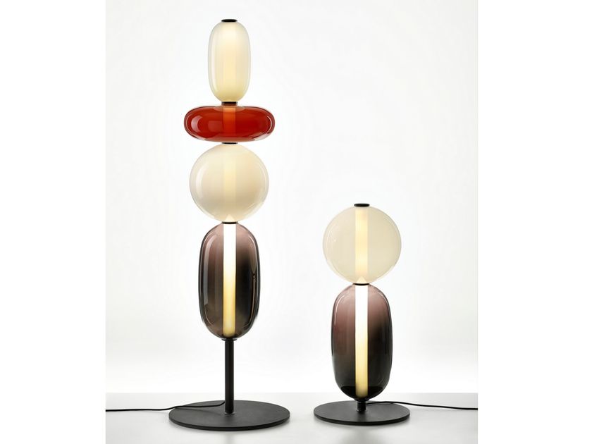 Bomma
PEBBLES
Blown crystal floor lamp