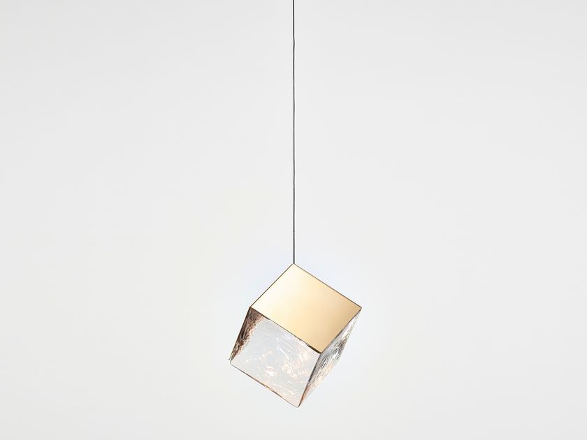 Bomma
PYRITE
Handmade Blown crystal pendant lamp