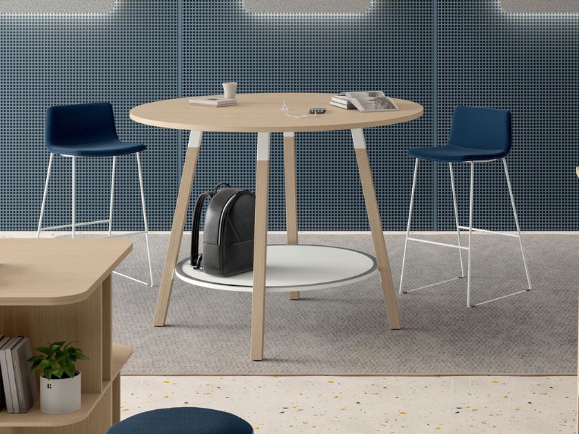 Bralco
POLARE
Round High meeting table