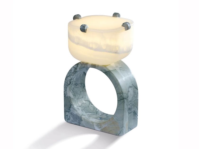 Budri
ALICE
Green Antigua marble table lamp