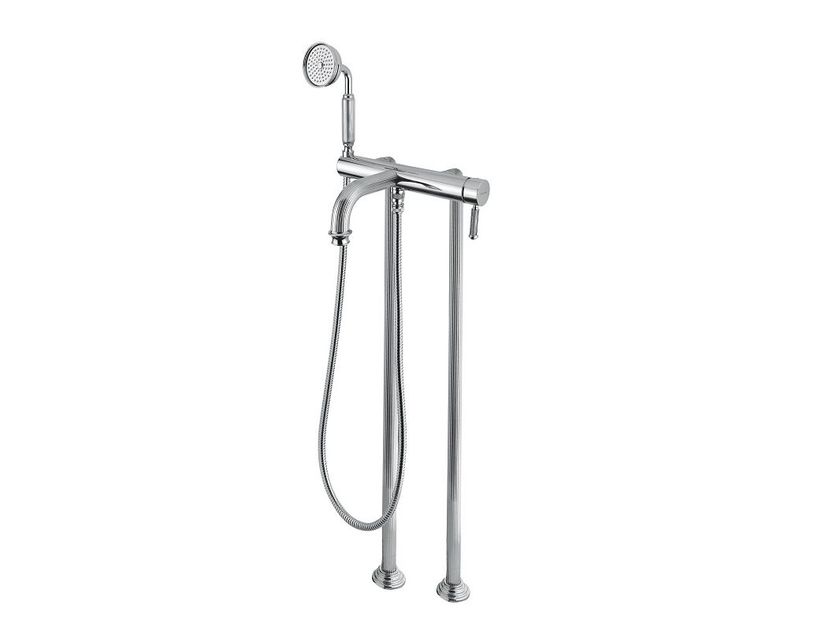 Bugnatese
ATHENA 8502P
Floor standing chromed brass bathtub mixer