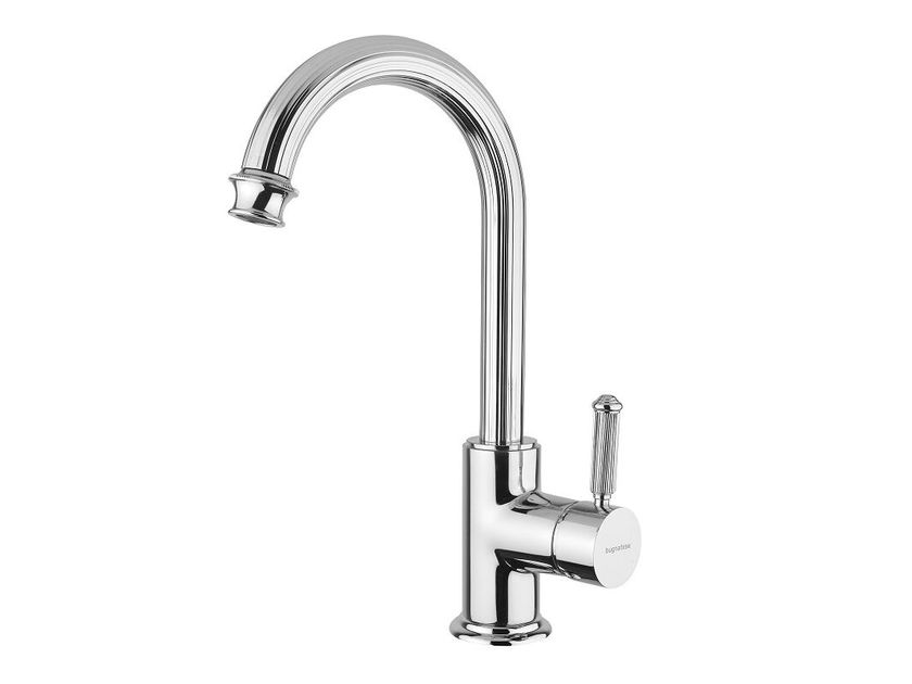 Bugnatese
ATHENA 8513
Countertop chromed brass washbasin mixer