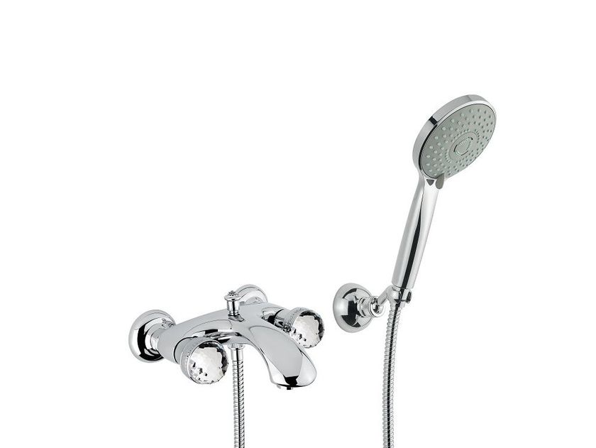 Bugnatese
AXO 602F
Wall-mounted chromed brass bathtub tap