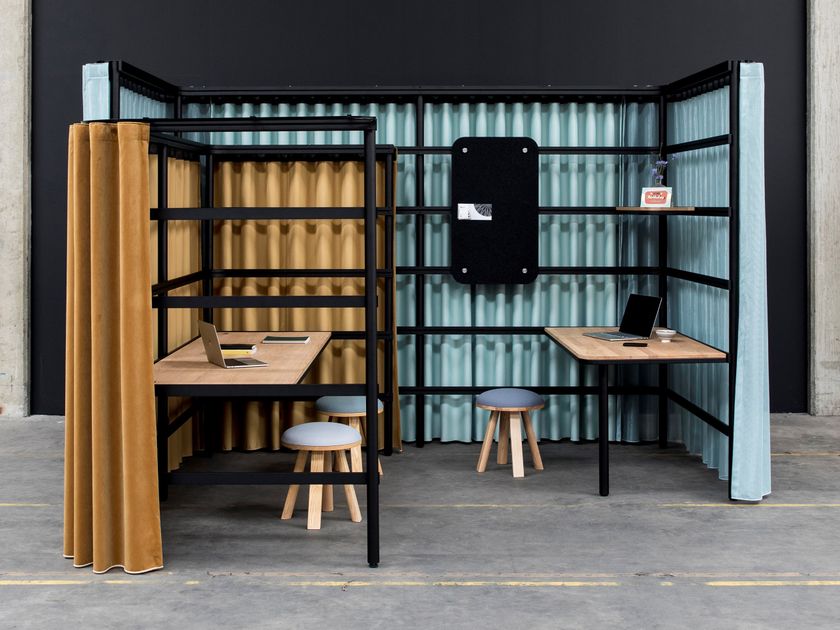 BuzziSpace
BuzziBracks
Free-standing office booth