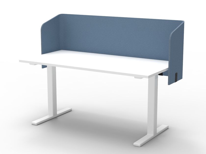 BuzziSpace
BuzziTripl Wrap Desk
Sound absorbing recycled PET desktop partition