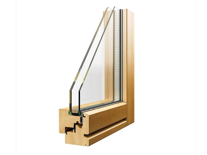 Caiframe
VISUAL
With concealed fittings laminated wood casement window