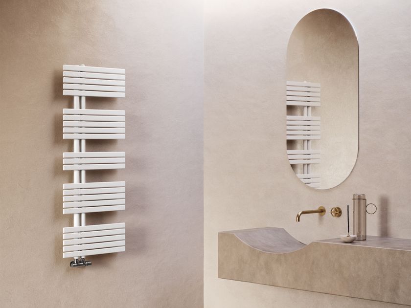 Caleido
PAVONE FLAT 35
Steel towel warmer