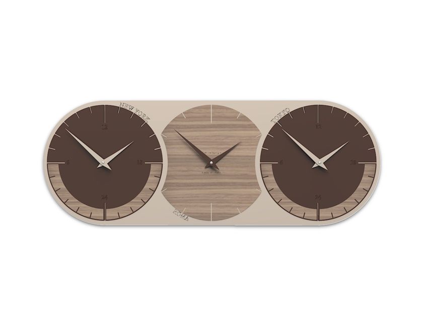 CalleaDesign
WORLD CLOCK 3
Wall-mounted MDF clock
