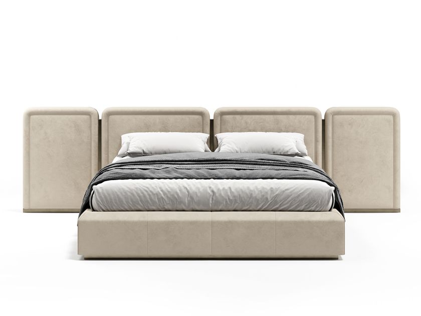 Capital Collection
ORION XL.24
Leather double bed with upholstered headboard