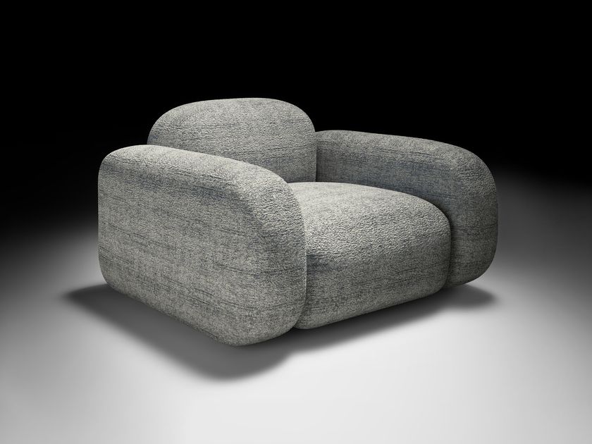 CASA +39
STONE
Fabric armchair with armrests