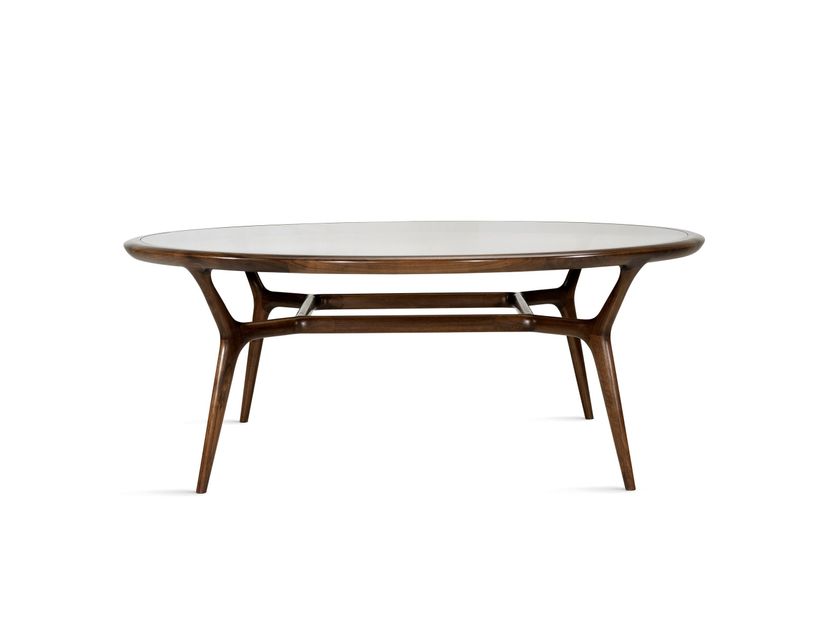 Ceccotti Collezioni
SEVENMILES
Round wood and glass table