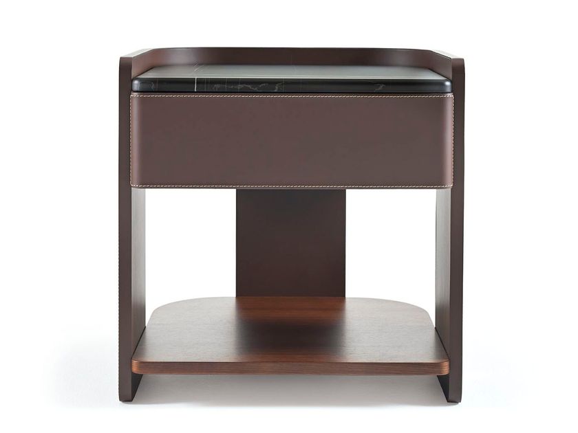 CEPPI
LUIS
Night stand in Canaletto walnut with cuoietto leather structure