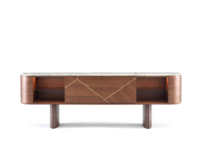 CEPPI
MADEIRA
Canaletto walnut sideboard with marble top