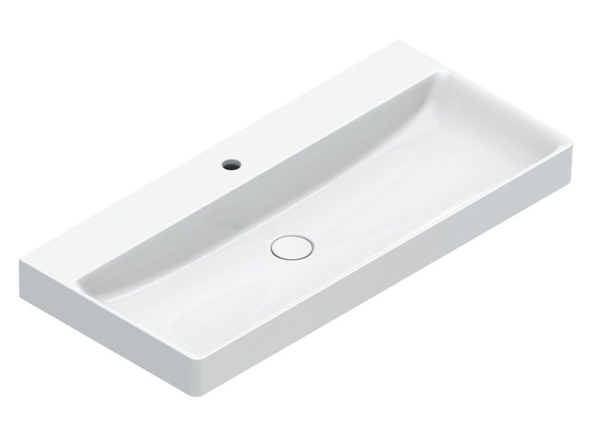 CERAMICA CATALANO
ELICE 100x47
Single rectangular washbasin