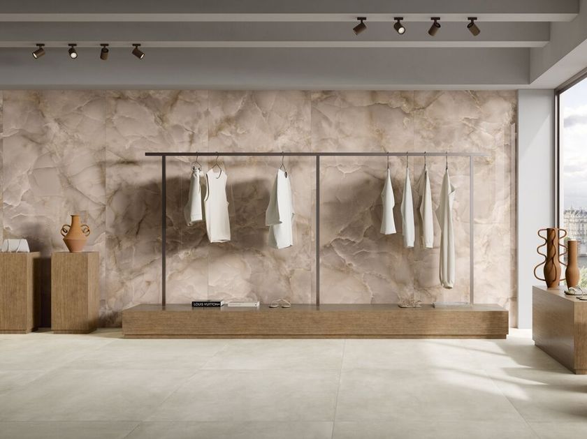 CERAMICA FONDOVALLE
ONYX - PEACH
Porcelain stoneware wall/floor tiles with marble effect