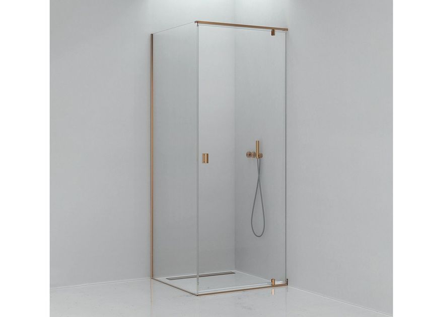 Cesana
GALILEO E3B5A
Corner crystal shower cabin with hinged door