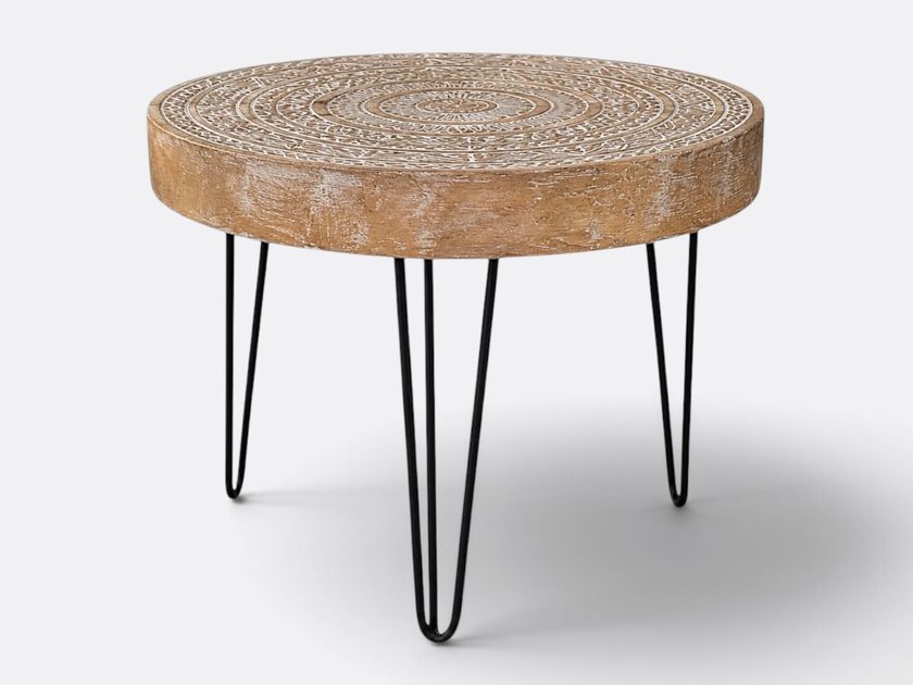 Cokoha
SERRA
Round Lychee wood central coffee table