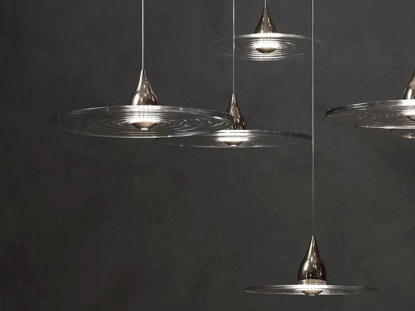 Creazione SUGO
RAIN
LED Pyrex® pendant lamp with photocatalytic treatment
