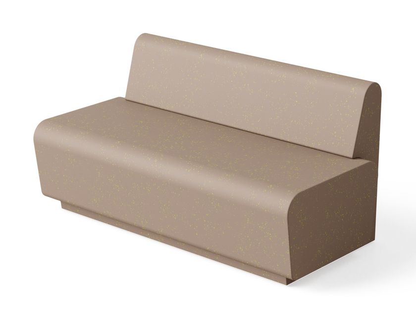 Cridea
HUB
Modular polyurethane bench with back