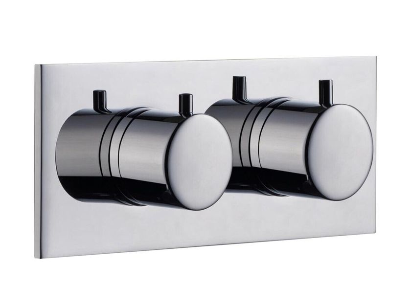 Cropelli
ROUND
2 hole thermostatic shower mixer with diverter