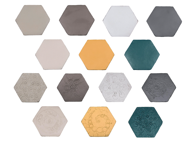 Danilo Ramazzotti
IMPRESSIONI
Indoor faïence wall tiles