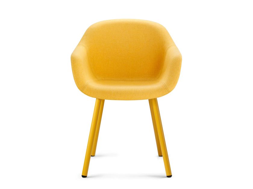 Dauphin
FIORE CLUB
Four-leged chair with aluminium legs