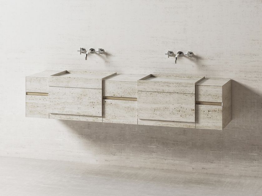 Davani
PARALLEL WVS
Wall-mounted natural stone vanity unit