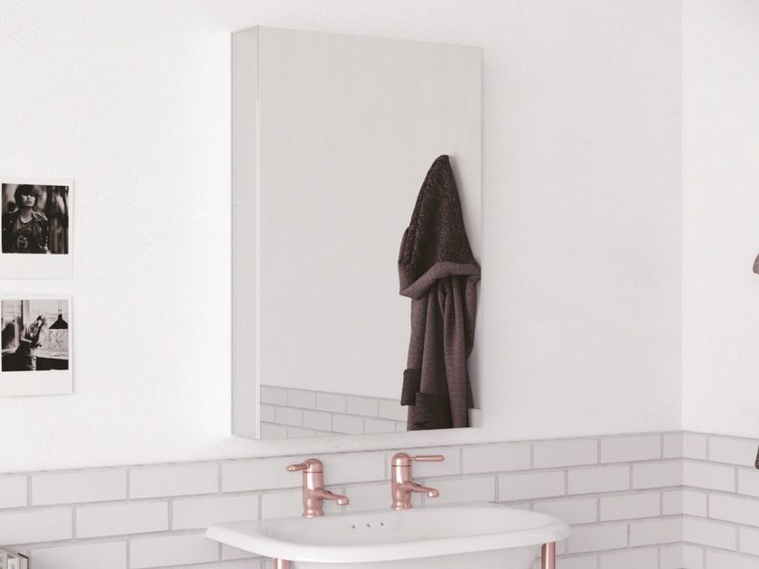DDL
ANTA
Wall-mounted rectangular bathroom mirror with cabinet