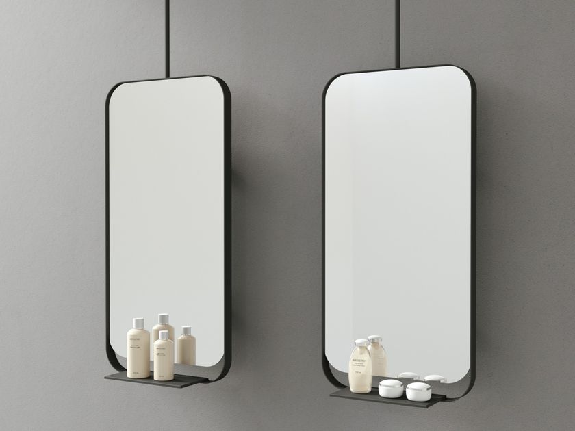 DDL
CLASSIC SHAPE
Framed wall-mounted mirror with shelf