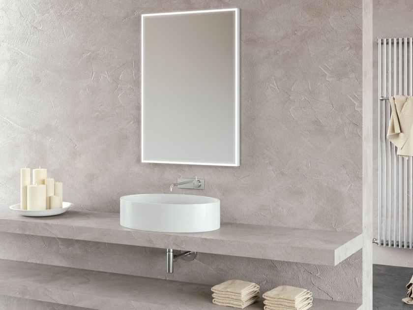 DDL
QUADRO
Wall-mounted rectangular bathroom mirror