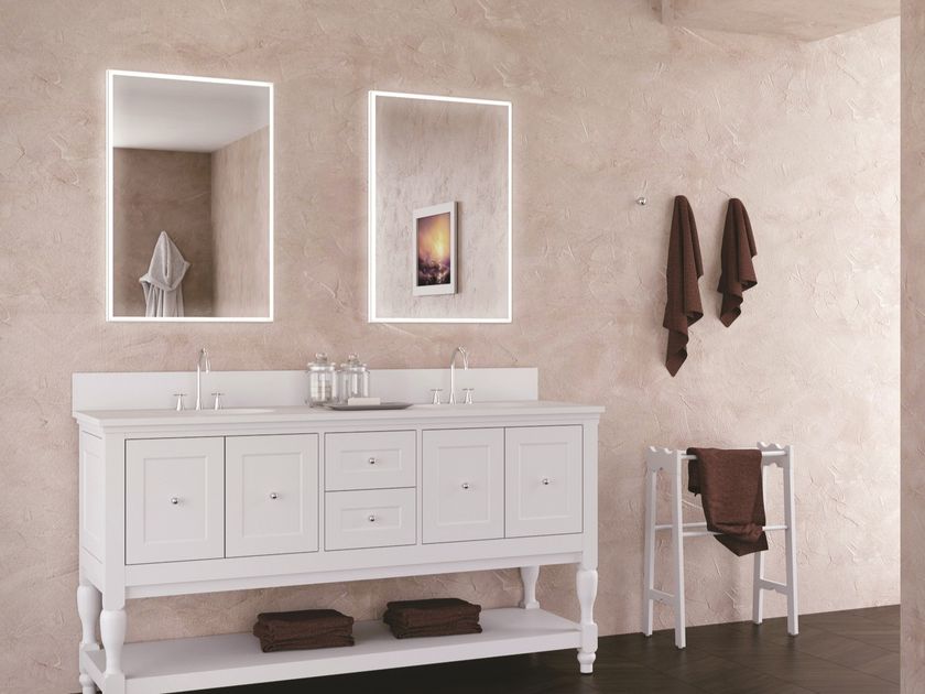 DDL
REFLEX
Wall-mounted rectangular bathroom mirror